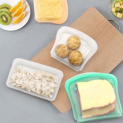 800 ML BPA free Reusable and Practical Silicone Food Bag for Eco-Friendly Food Storage